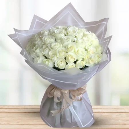 Bouquet de Fleurs Blanches