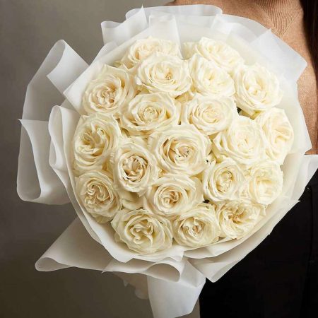 bouquet de fleurs Blanches Rabat